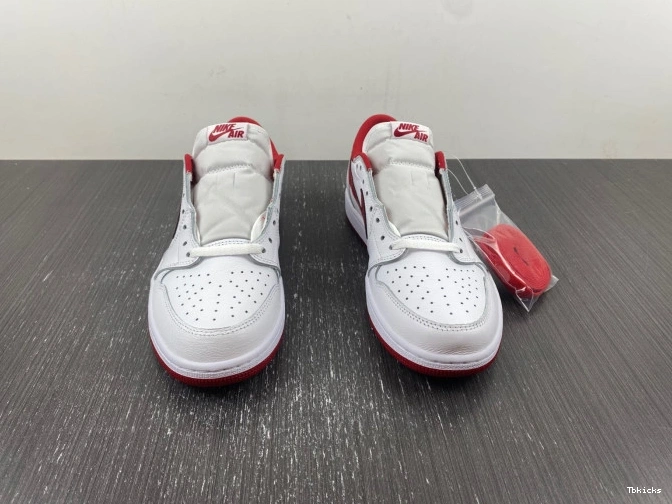 Cheap TBK Low Retro 705329-101 Red 1 Jordan Varsity White 0814